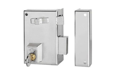 CERRADURA CVL ESMALTADA 156A-60 IZQUIERDA CILINDRO REDONDO