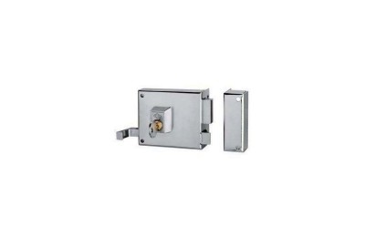 CERRADURA CVL ESMALTADA 125A-8 IZQUIERDA CILINDRO PERFIL