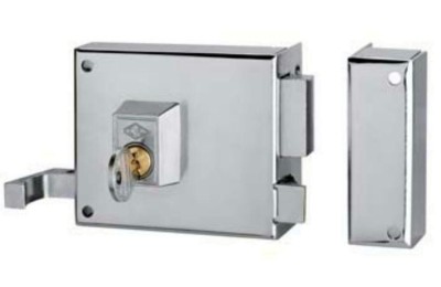 CERRADURA CVL ESMALTADA 1125A-8 DERECHA CILINDRO REDONDO