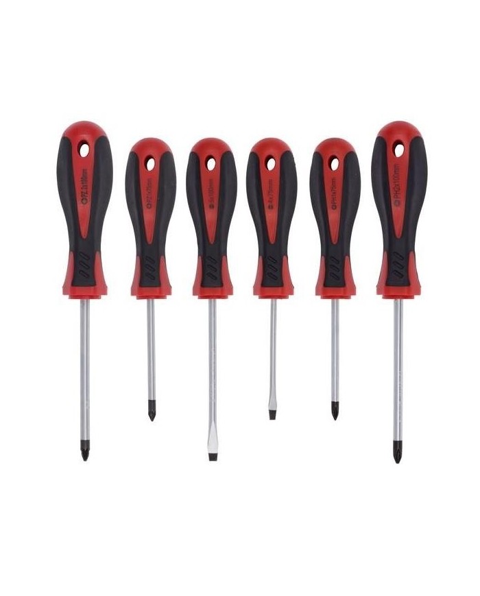 DESTORNILLADOR KREATOR KRT400001 (JGO 6 PZ.) SL/PH/PZ