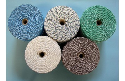 CUERDA POLIPRO. BCO/AZUL 5MM. (R 200MTS)