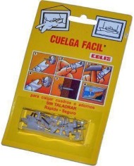 CUELGAFACIL 1003 (C/12UDS)GANCHO 3 PUAS