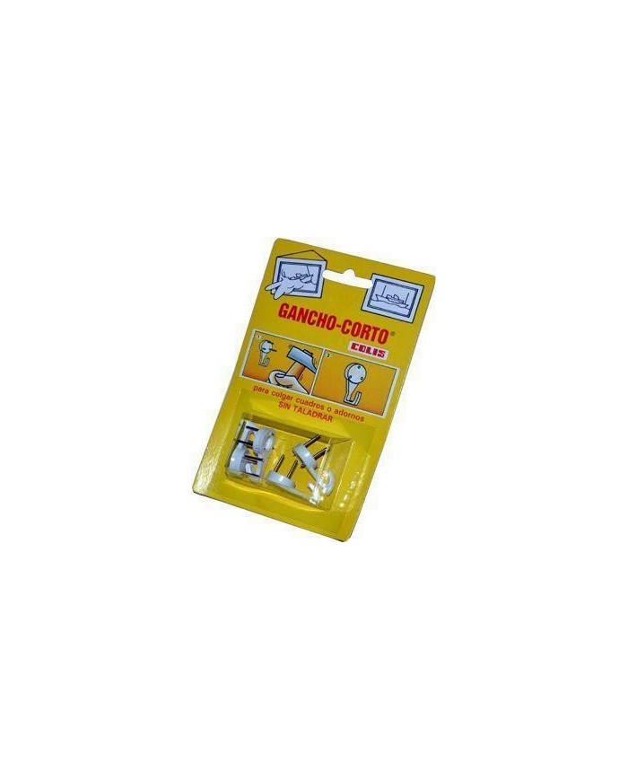 CUELGAFACIL 1003 (C/12UDS)GANCHO 3 PUAS