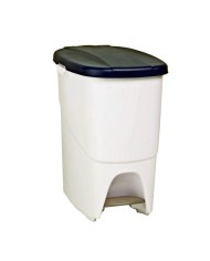 CUBO BASURA PLASTICO C/PEDAL AZUL 25LTS. 24170
