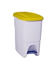 CUBO BASURA PLASTICO C/PEDAL DENOX 8 LTS. 24140.050