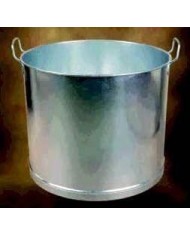 CUBO GALVANIZADO RECTO 2 ASAS Y TAPA 14 26LTS        01130414