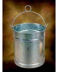 CUBO GALVANIZADO ALJIBE RECTO Nº1 160 MM.(3LTS)       01140001