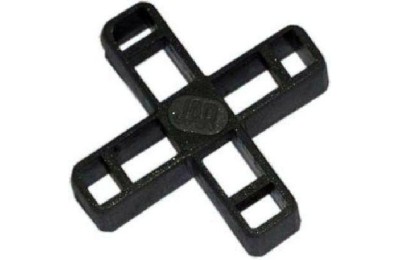 CRUCETA PLASTICO JAR  5 MM. 100 PZAS.