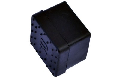 CONTERA GOMA NEGRA 25X25MM.