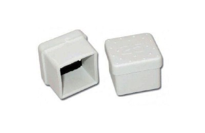 CONTERA GOMA BLANCA 20X20MM.