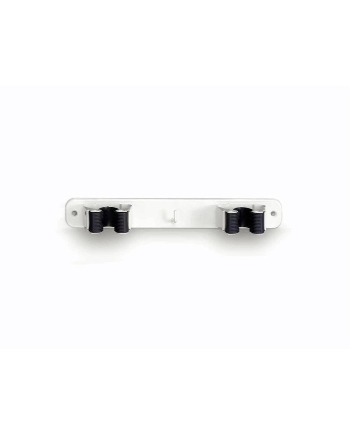 COLGADOR  BLANCO 2 ESCOBAS BLANCO 8421531-50201-6