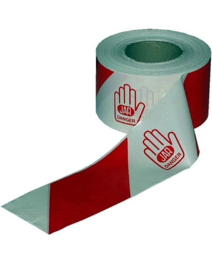 CINTA SEÑALIZACION JAR 8CMSX250MTS.