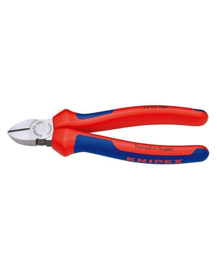 ALICATE CORTE DIAGONAL KNIPEX 7002-160MM.