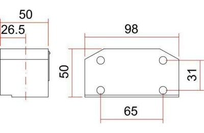 CIERRE ANTIRROBO PERSIANA SAG-CP1 ACERO INOXIDABLE