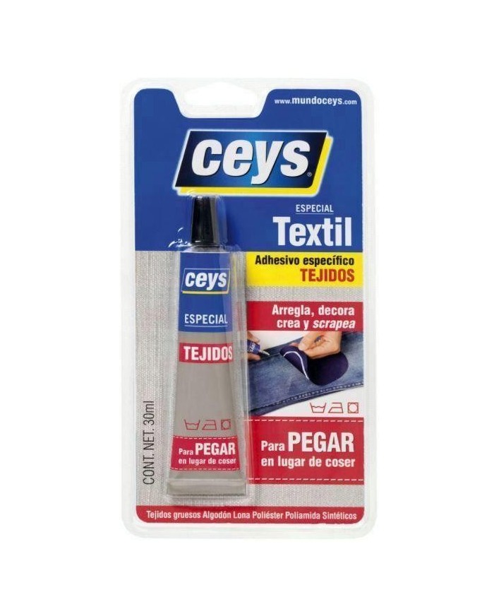 PEGAMENTO CEYS TEXTILCEYS 30 ML.
