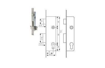 CERRADURA TESA 2210-38 SSI