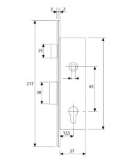 CERRADURA TESA 2200-15 HZ