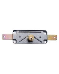 CERRADURA PUERTA CRISTAL AGA R-354 CROMO