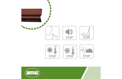 BURLETE AMIG ALUMINIO SAPELLI 100