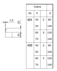 CERRADURA ISEO MODELO 431603 SOBREPONER DERECHA