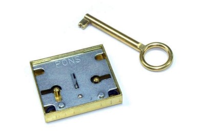 CERRADURA CAJON MODELO 307/25 MM.SOBREPONER