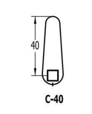 CERRADURA BUZON AGA R-135 RECTA C1350CM024000