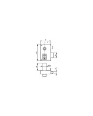 CERRADURA YALE Nº 56BPR 70MM DERECHA