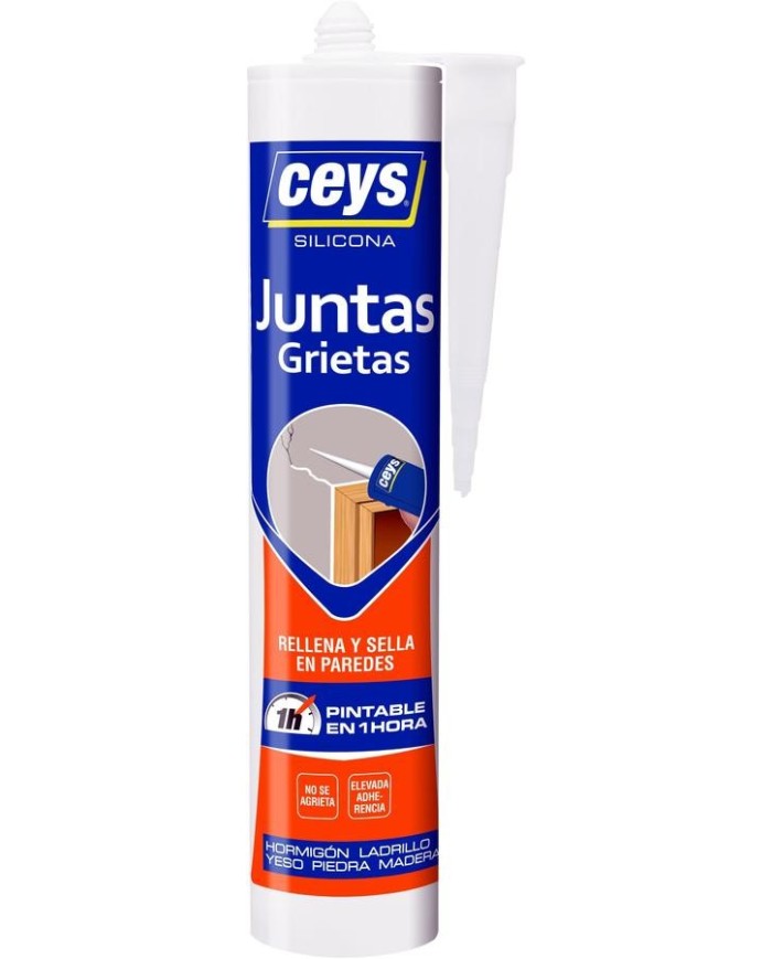 MASILLA ACRILICA RELLENO BLANCA CEYS 280ML.