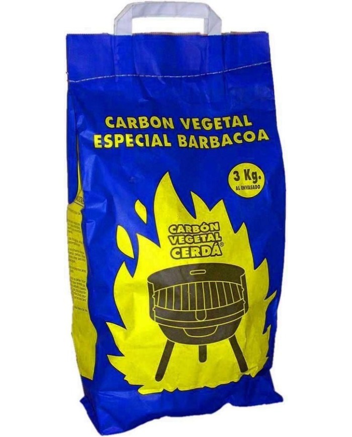 CARBON VEGETAL BARBACOA (BOLSA 3KG)