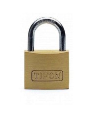 CANDADO TIFON LATON CORTO 15 LLAVES IGUALES 102 (12U)