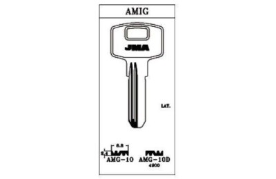 LLAVES BRUTO SEGURIDAD AMG-10    LATON
