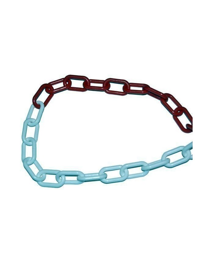 CADENA CIRO PLASTICO BICOLOR 6MM. 25MT.