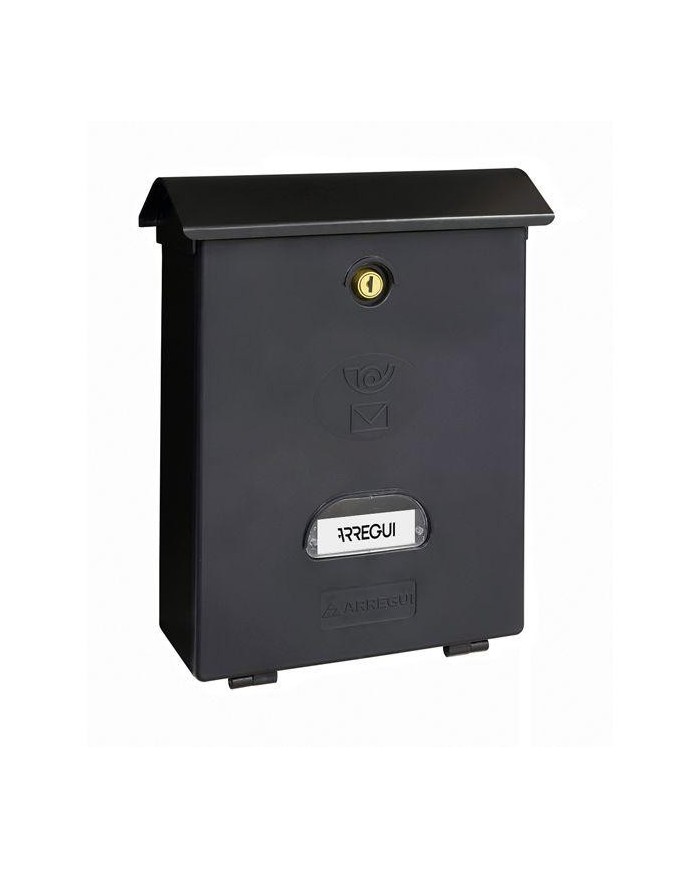 BUZON PLASTICO ARREGUI CLASSIC 200X300MM.  NEGRO