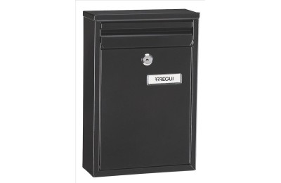 BUZON EXTERIOR ARREGUI ZAGUAN 182X30MM. NEGRO