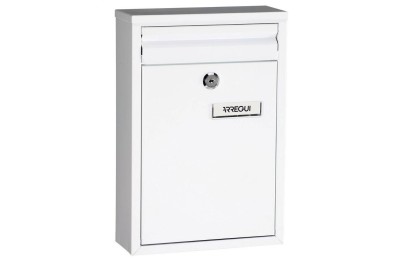 BUZON EXTERIOR ARREGUI ZAGUAN 182X30MM. BLANCO