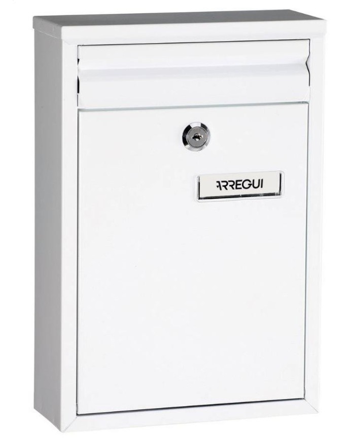 BUZON EXTERIOR ARREGUI ZAGUAN 182X30MM. BLANCO