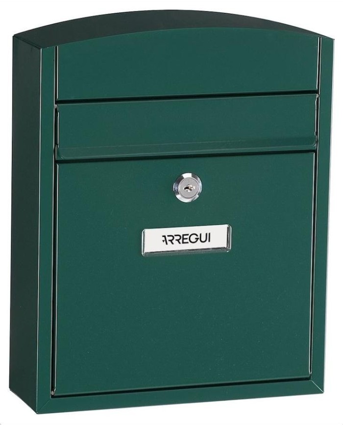 BUZON EXTERIOR ARREGUI COMPACT 204X24MM. VERDE