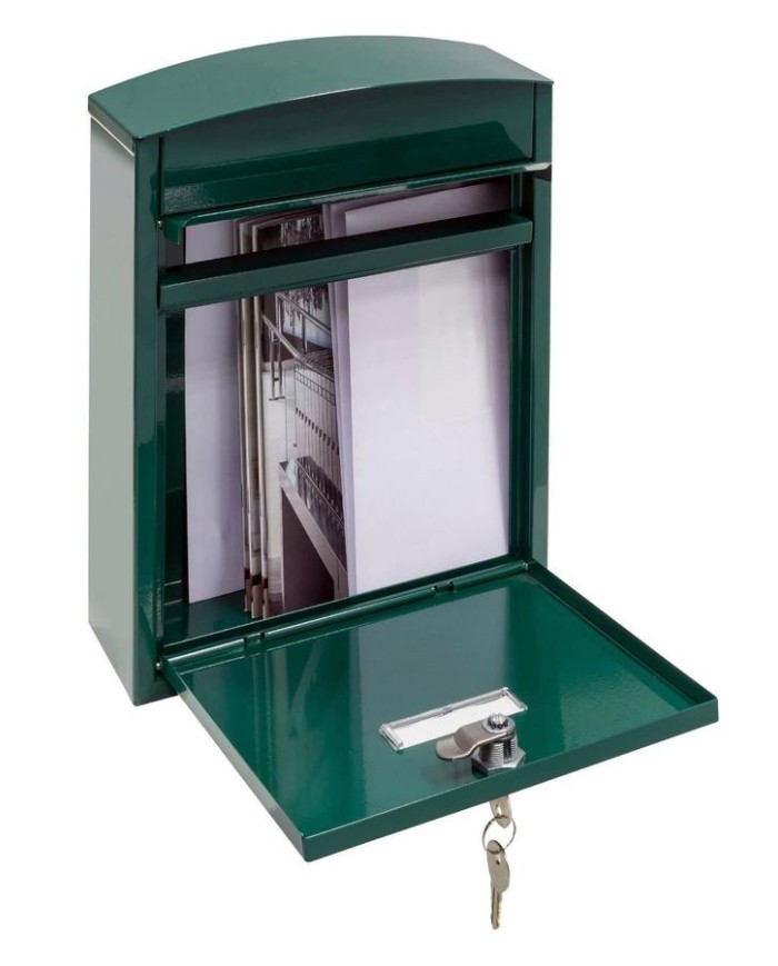 BUZON EXTERIOR ARREGUI COMPACT 204X24MM. VERDE