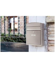 BUZON EXTERIOR ARREGUI COMPACT 204X24MM. INOX