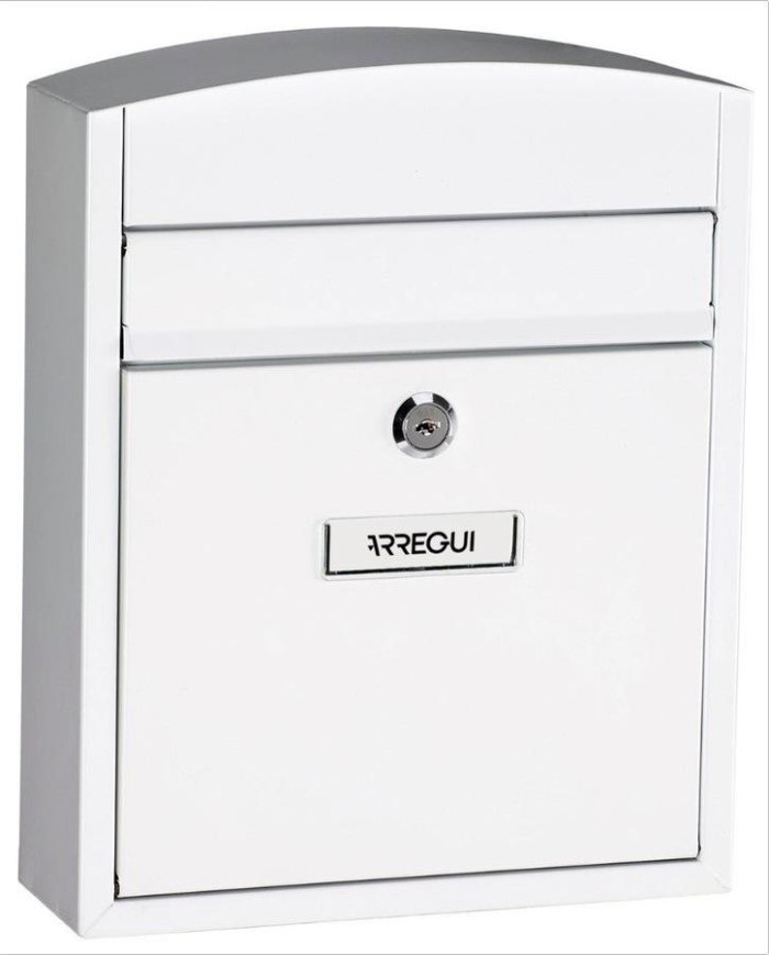 BUZON EXTERIOR ARREGUI COMPACT BLANCO 204X24MM.
