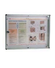 TABLON ANUNCIOS BTV BLANCO V2 67X46X3,5CM