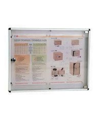 TABLON ANUNCIOS BTV BLANCO V2 67X46X3,5CM