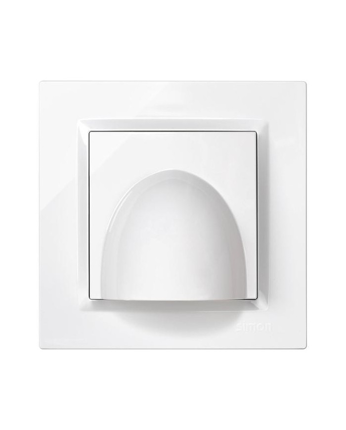 SALIDA CABLE SIMON 10 BLANCO 8'4X8'4X4'5CM.