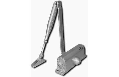 CIERRAPUERTAS LINCE CPA23P SIN RETENEDOR PLATA (PUERTAS 40 KG).