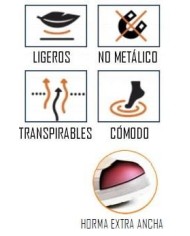 ZAPATO CALIMA MODELO SANTORINI S1P Nº 38