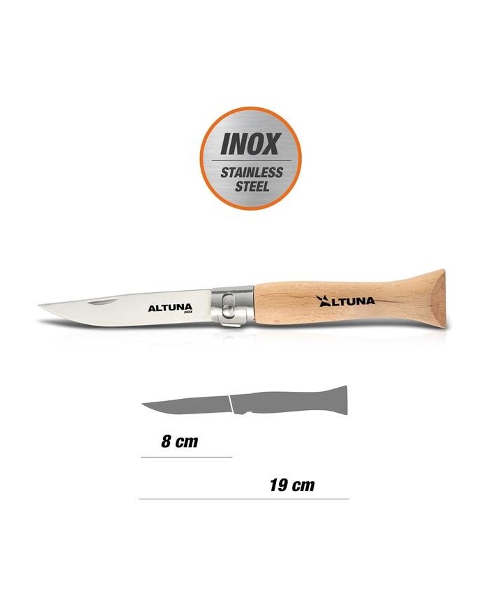 NAVAJA MULTIUSOS ALTUNA INOX 8465