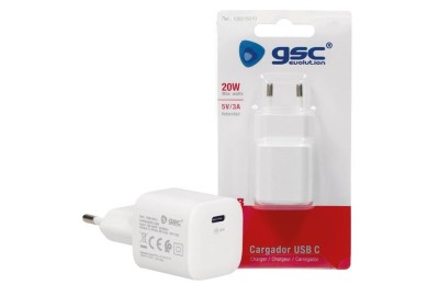 CARGADOR GSC 240V. A USB TIPO C