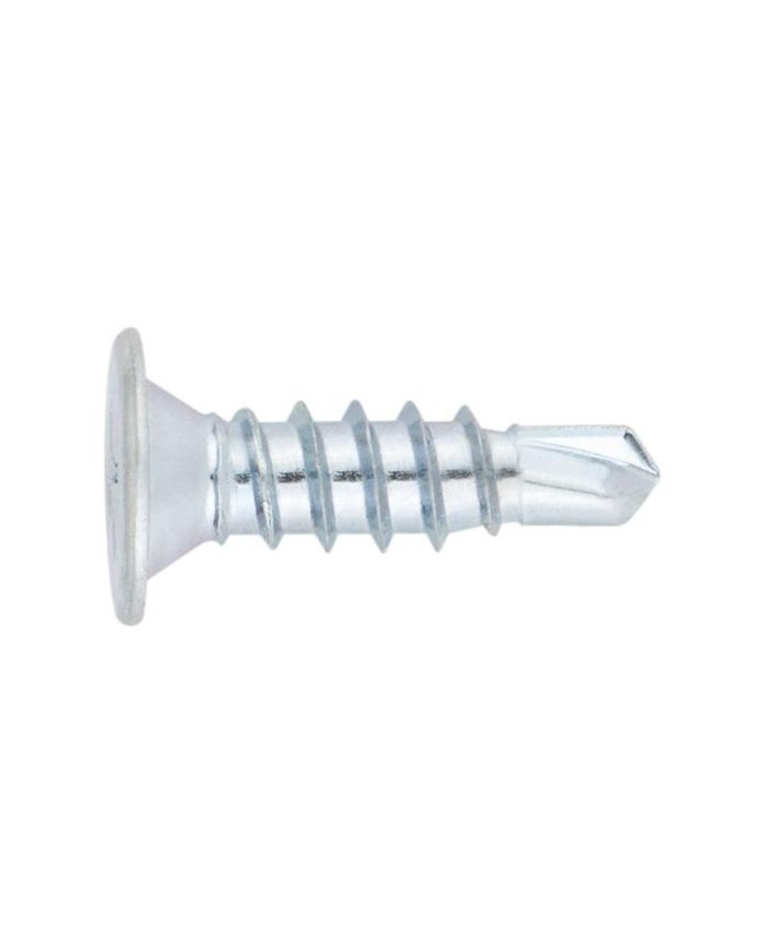 TORNILLO BROCA C/EXTRAPLANA INDEX BCP ZINCADO 4'2X14 (500U)