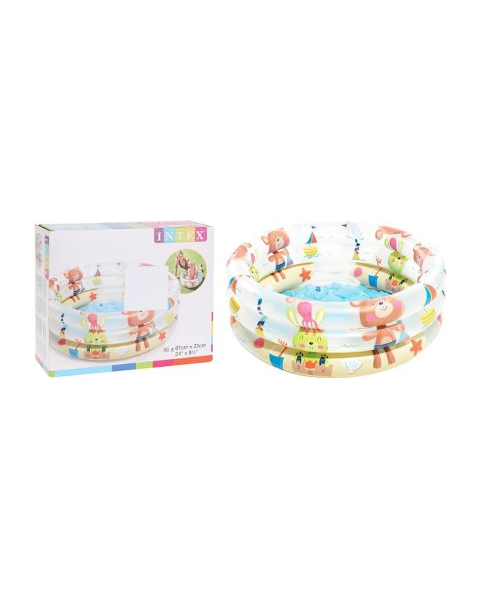 PISCINA INTEX REDONDA HINCHABLE 61X22 CMS.