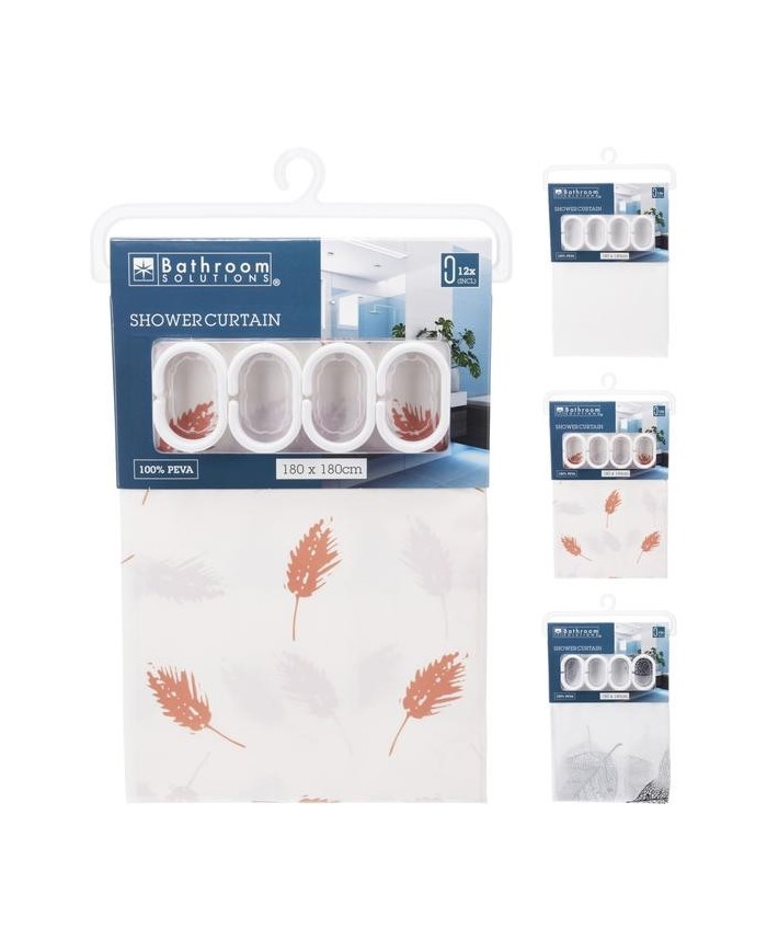 CORTINA BAÑO BATH SOLUTION 180X180 CMS.